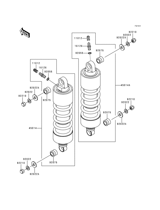 Suspension/shock absorber