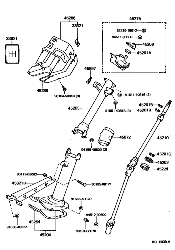 Steering Column & Shaft