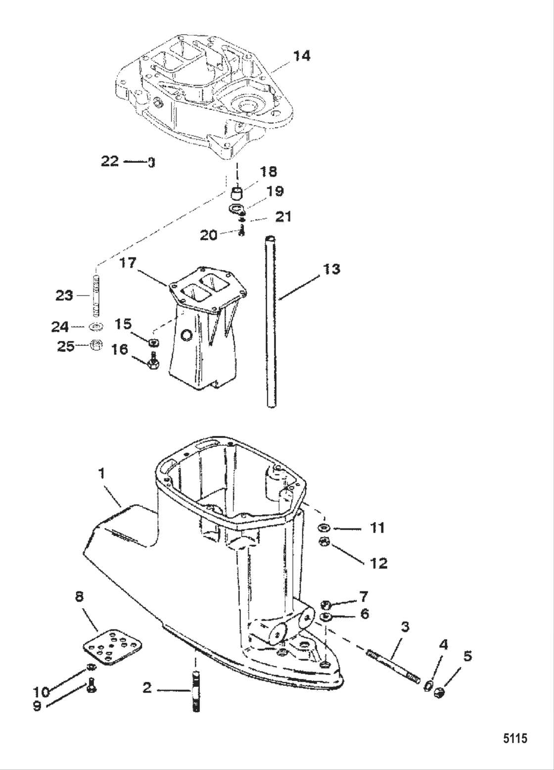 Driveshaft Housing Short-Standard