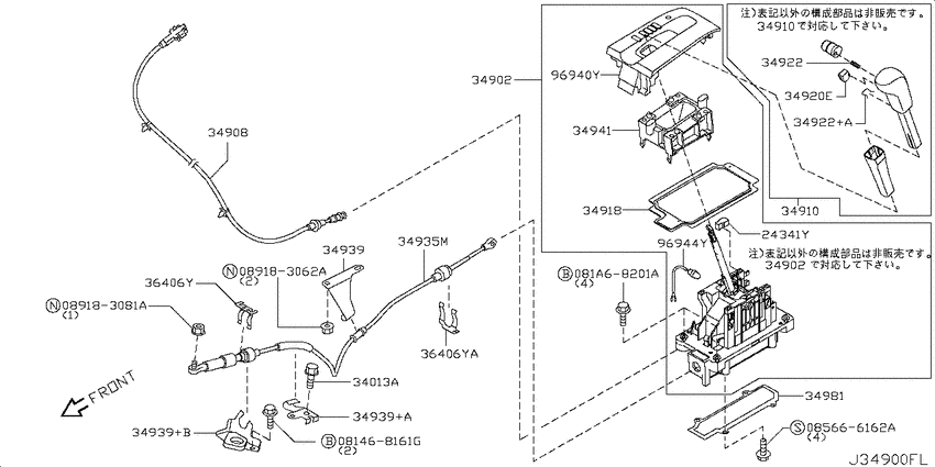 Auto transmission control device