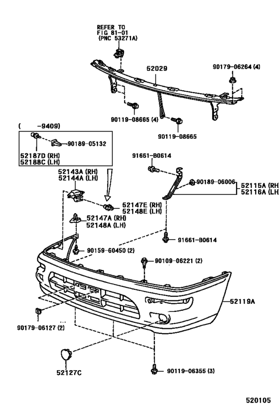 Front Bumper & Bumper Stay