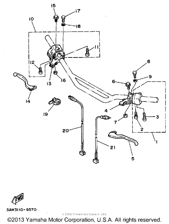 Handle switch & lever