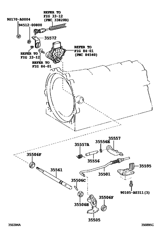 Throttle Link & Valve Lever (Atm)