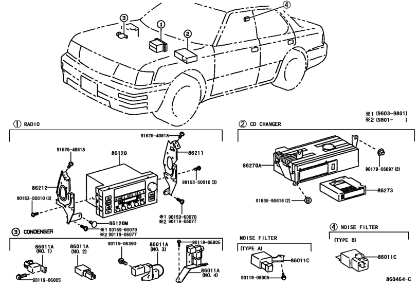 Radio Receiver & Amplifier & Condenser