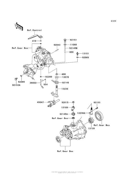 Gear Change Mechanism