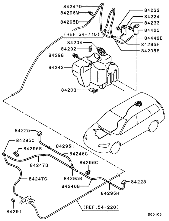 Windshield wiper & washer