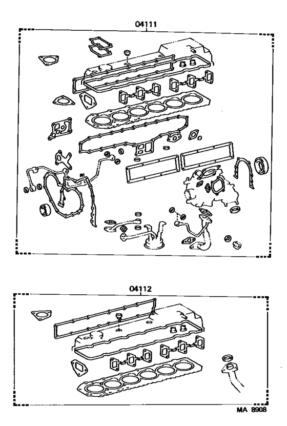 Engine Overhaul Gasket Kit
