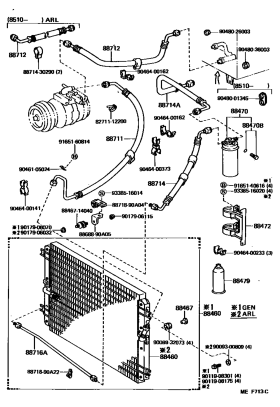 Heating & Air Conditioning - Cooler Piping