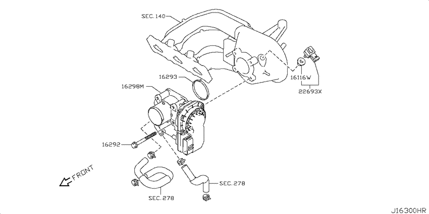 Throttle chamber