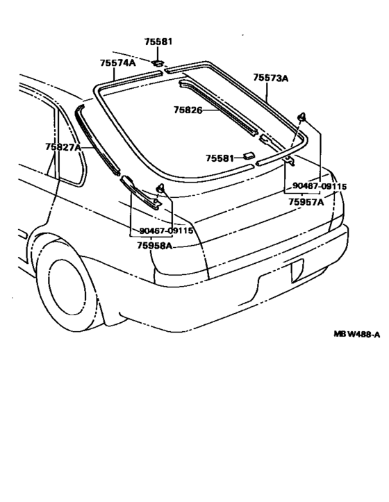 Rear Moulding