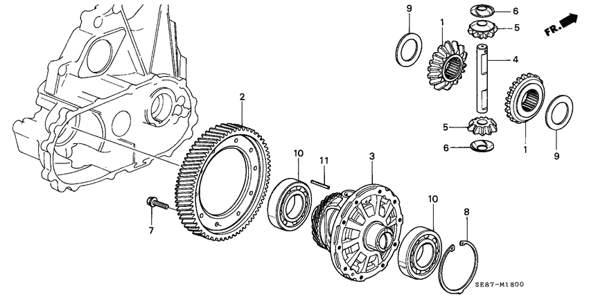 Differential gear