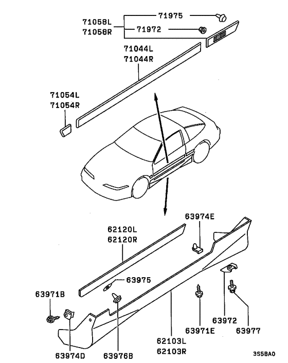 Side garnish & moulding
