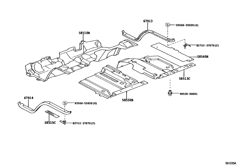 Floor Mat & Silencer Pad