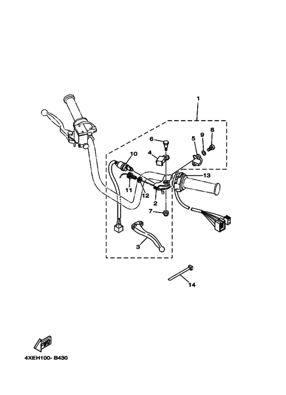 Handle switch & lever