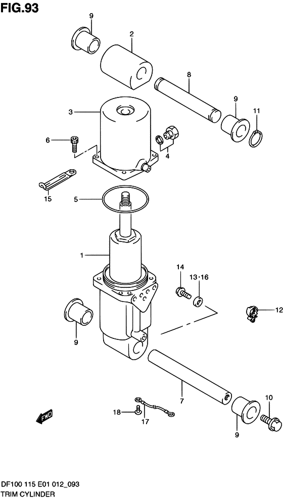 Trim cylinder