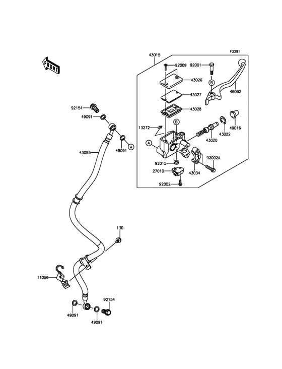 Front Master Cylinder