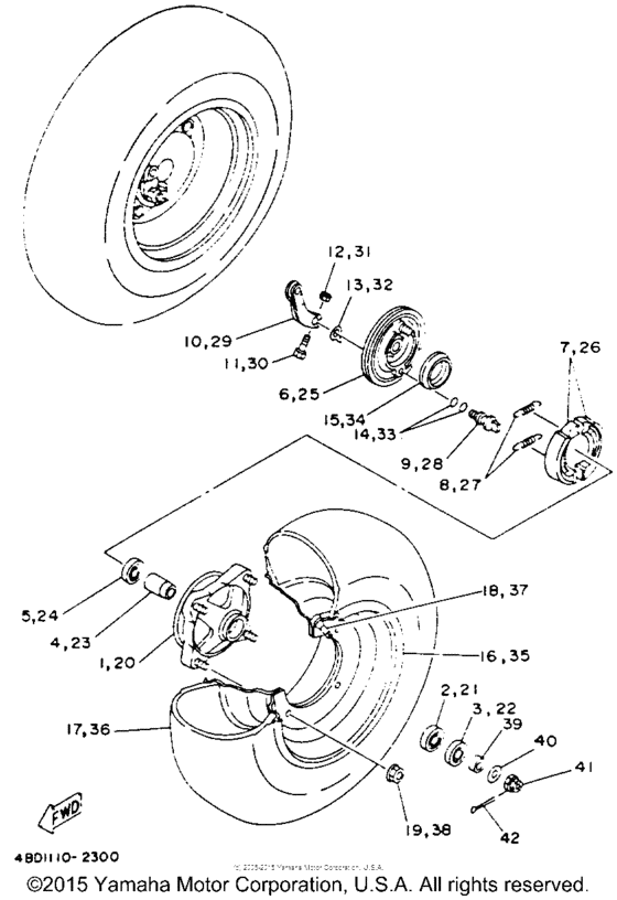 Front wheel