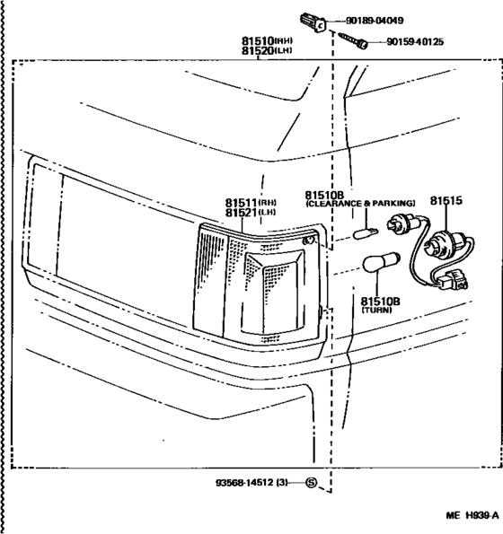 Front Turn Signal Lamp