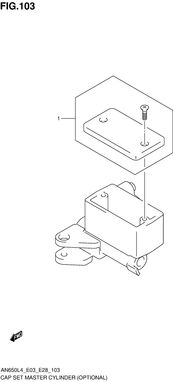 Cap Set Master Cylinder (Optional)