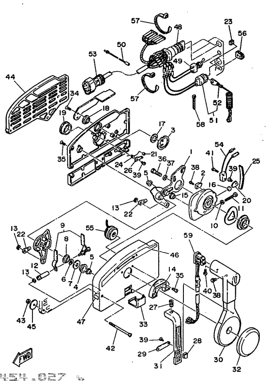 Remote control assy