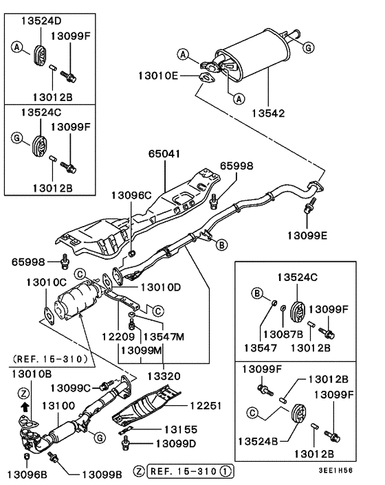 Exhaust pipe & muffler