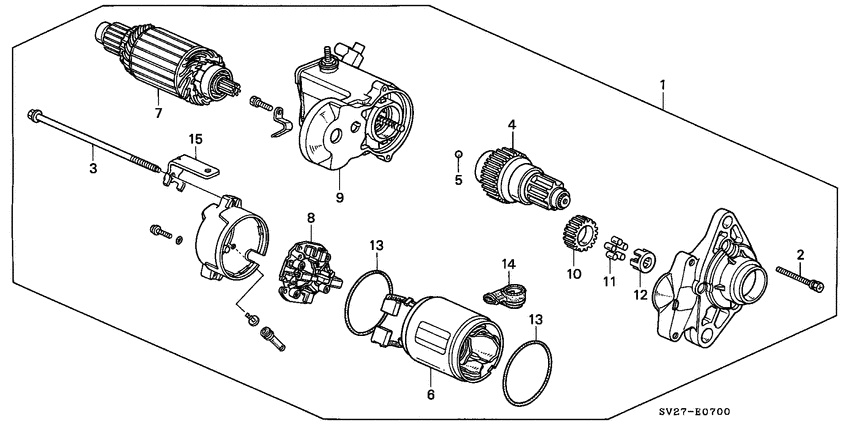 Starter motor