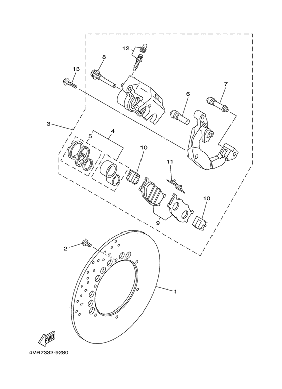Front brake