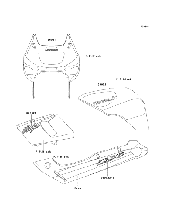 Decals(p.p.black/gray)(zx600-e9)