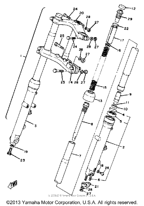 Front fork