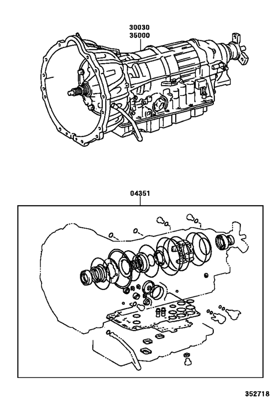 Transaxle Or Transmission Assy & Gasket Kit (Atm)
