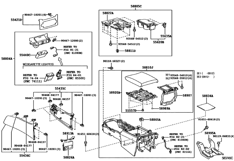 Console Box & Bracket