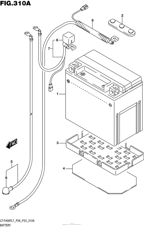 Battery (Lt-F400Fl7 P28)