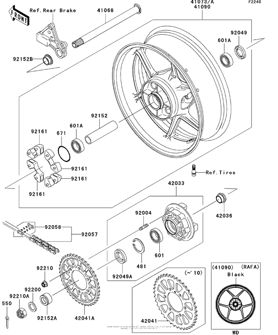 Rear Wheel/chain