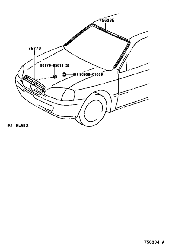 Front Moulding