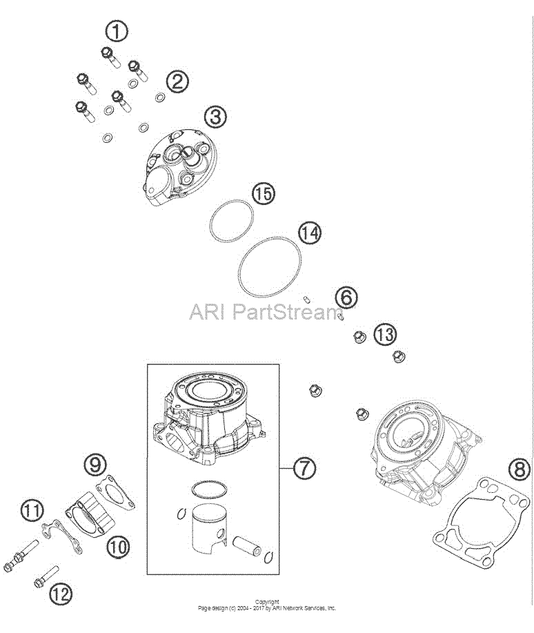 Cylinder, Cylinderhead