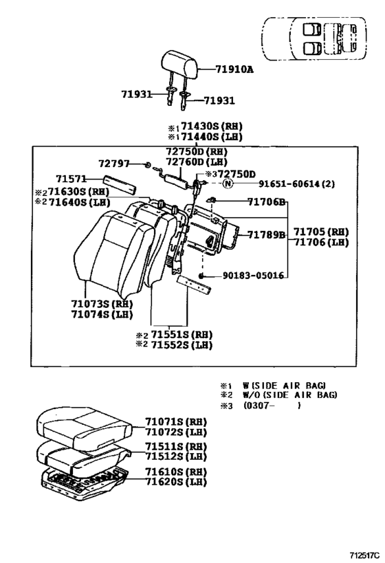 Seat & Seat Track