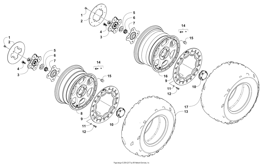 Wheel And Tire Assembly