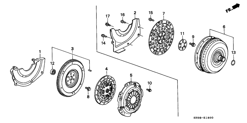 Clutch/torque converter