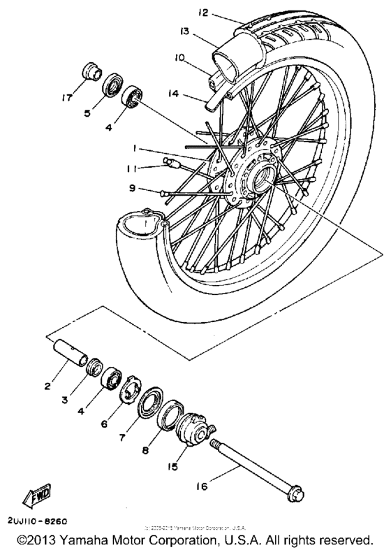 Front wheel