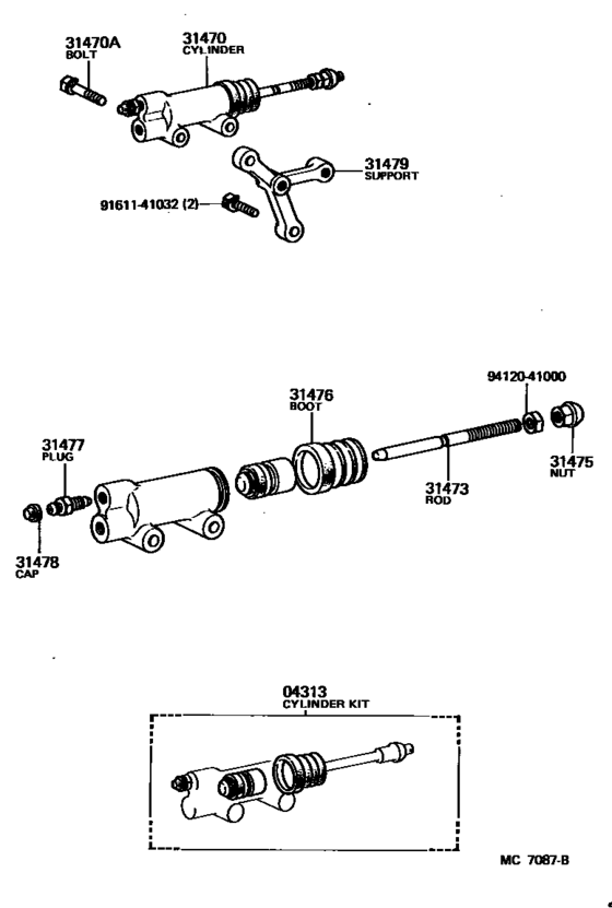 Clutch Release Cylinder