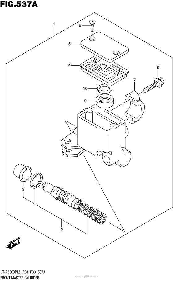 Front Master Cylinder