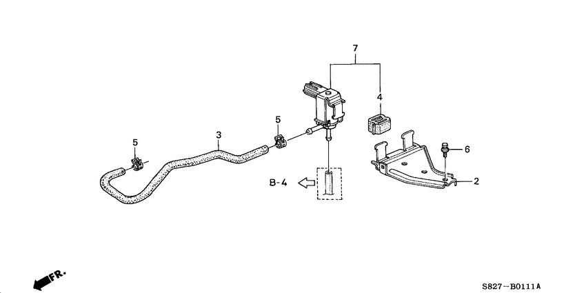 Purge control solenoid valve