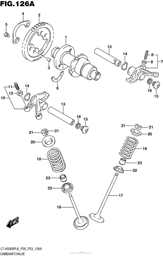 Camshaft/valve