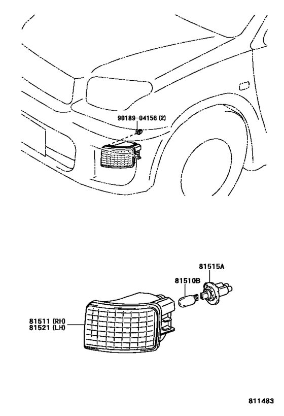 Front Turn Signal Lamp