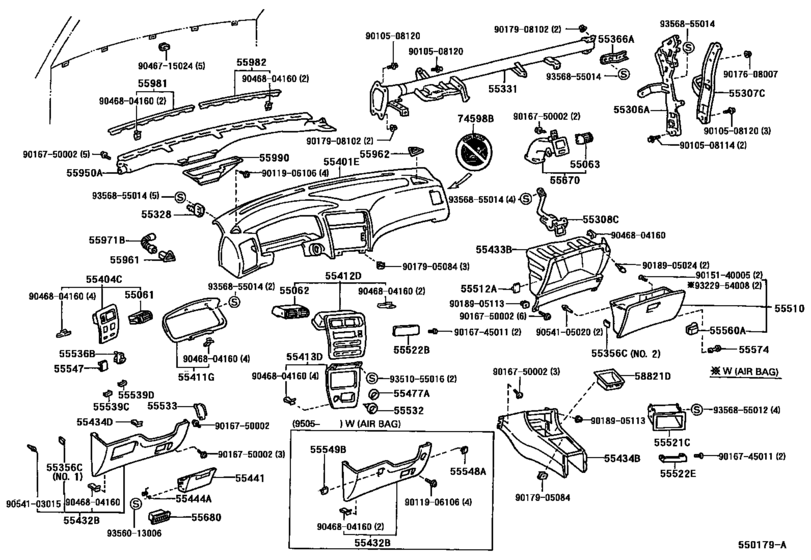 Instrument Panel & Glove Compartment