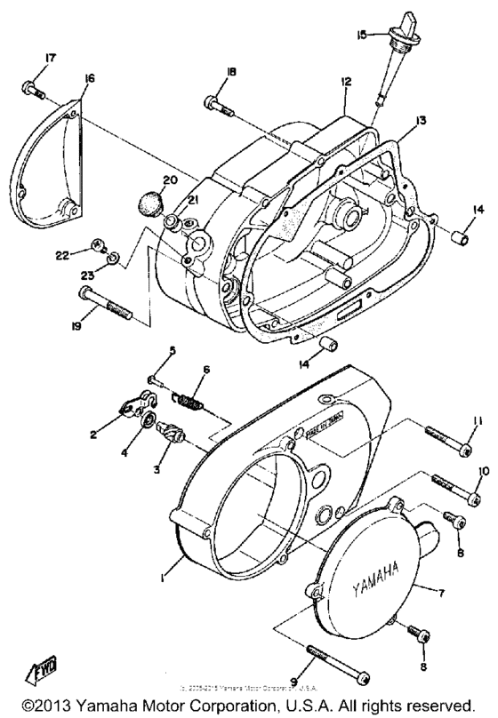 Crankcase cover