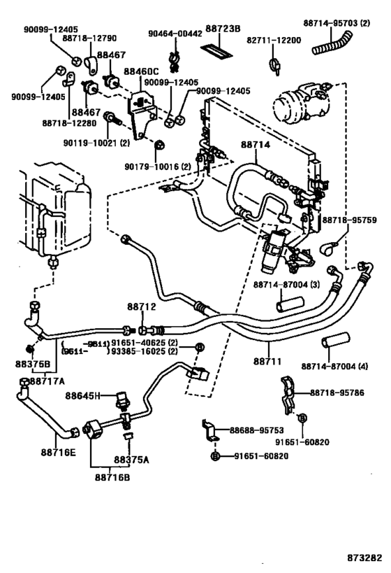 Heating & Air Conditioning - Cooler Piping