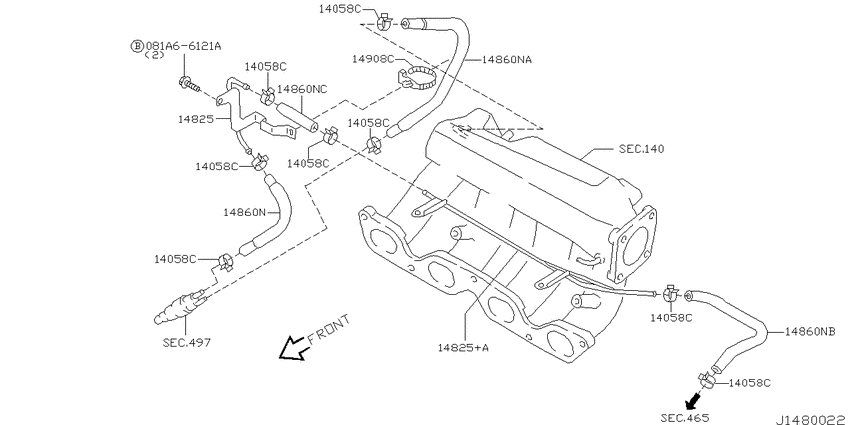 Secondary air system
