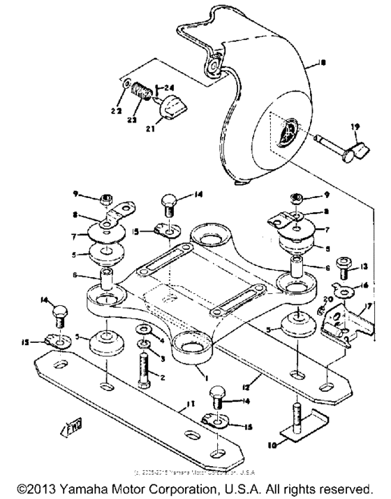 Engine bracket