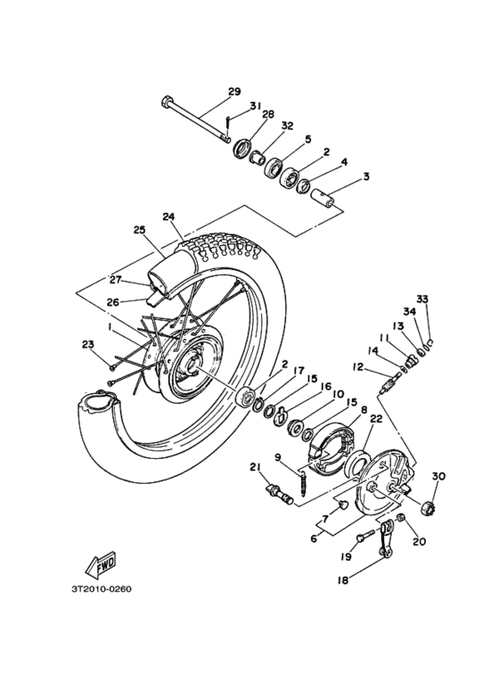 Front wheel